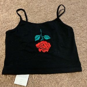Cropped tank top